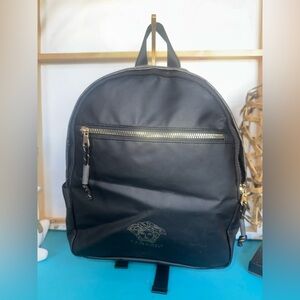 Versace Black and Gold Backpack